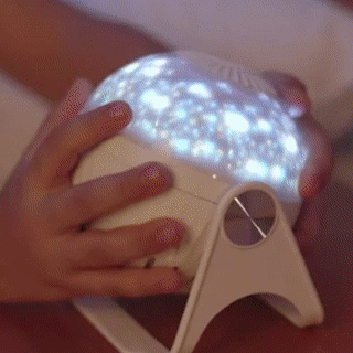 Galaxy Star Projector Night Light with HD Star and Cosmic Cloud Projection for Bedroom Ceilings