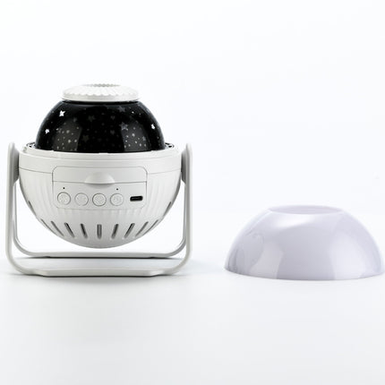 Galaxy Star Projector Night Light with HD Star and Cosmic Cloud Projection for Bedroom Ceilings