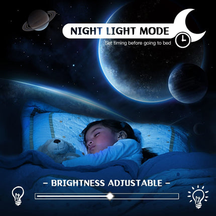 Galaxy Star Projector Night Light with HD Star and Cosmic Cloud Projection for Bedroom Ceilings
