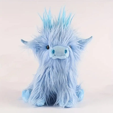 Highland Cow Plush Toy with Ultra-Soft Feel | Handmade Stuffed Animal for Comfort and Gifting