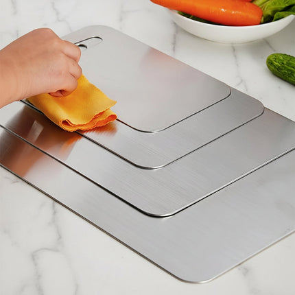 Titanium Cutting Board for Hygienic Food Prep | Durable, Easy-Clean Kitchen Tool Available in Multiple Sizes