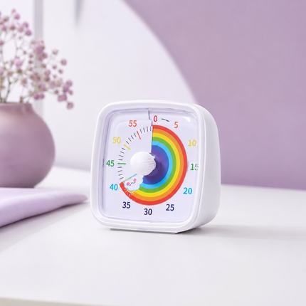 Colorful Toddler Timer with 60-Minute Countdown | Visual Time Management for Routines and Playtime