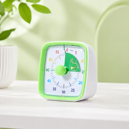 Colorful Toddler Timer with 60-Minute Countdown | Visual Time Management for Routines and Playtime
