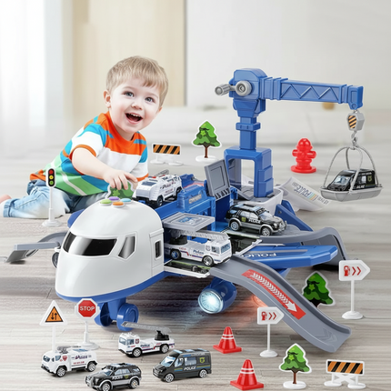 Transformable Airplane Playset for Kids with Interactive Design | Creative Adventures for Imaginative Play