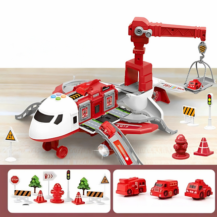 Transformable Airplane Playset for Kids with Interactive Design | Creative Adventures for Imaginative Play