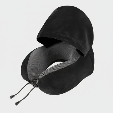 Travel Neck Pillow with Adjustable Memory Foam Design | U-Shaped Support for Ultimate Comfort During Travel