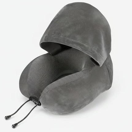 Travel Neck Pillow with Adjustable Memory Foam Design | U-Shaped Support for Ultimate Comfort During Travel