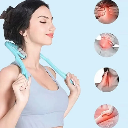 Neck Massager with Adjustable Intensity | Relaxation Relief for Stress and Tension