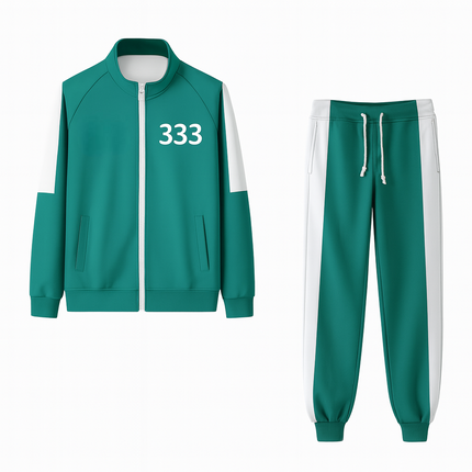 Unisex Cosplay Tracksuit Set with Comfortable Fit | Two-Piece Outfit for Themed Events and Casual Wear