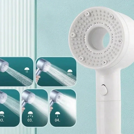 Handheld Shower Head with Five Pressure Modes | Adjustable Spray for Ultimate Comfort