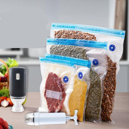 Reusable Vacuum Seal Bags for Food Storage with Freshness Seal | Eco-Friendly Kitchen Organizer for Meal Prep and Freezing