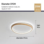 White / 37 cm / 3 Colors Changeable (Warm/Neutral/White)