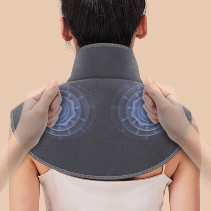 Vibration Massage Heating Pad for Neck with Adjustable Heat Settings | USB Powered Relief for Muscle Tension and Comfort