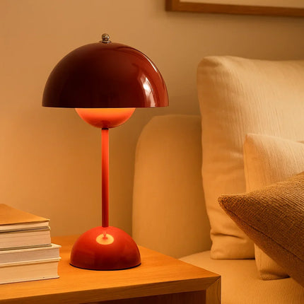 Touch Control Table Lamp with Scandinavian Design | Adjustable Brightness for Cozy Home Lighting