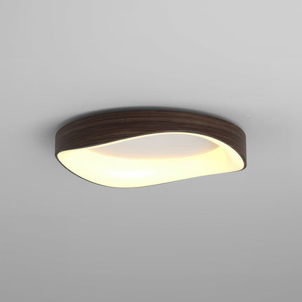 Nordic Wood Grain Ceiling Light with Energy-Efficient LED | Soft Glare-Free Illumination for Modern Spaces