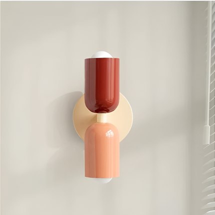 Nordic DualGlow Wall Lamp with Two-Sided LED Design | Sculptural Illumination for Modern Interiors