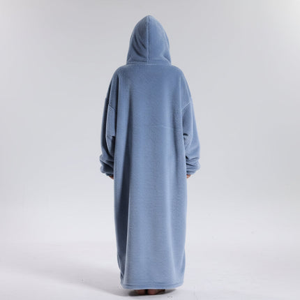 Oversized Hoodie Blanket for Adults with Plush Fabric | Soft Wearable Comfort for Cold Days and Lounging