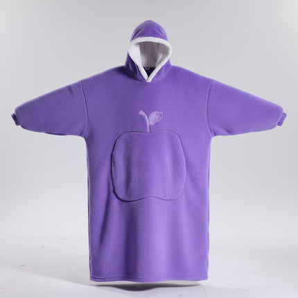 Oversized Hoodie Blanket for Adults with Plush Fabric | Soft Wearable Comfort for Cold Days and Lounging