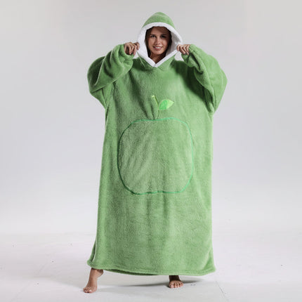Oversized Hoodie Blanket for Adults with Plush Fabric | Soft Wearable Comfort for Cold Days and Lounging