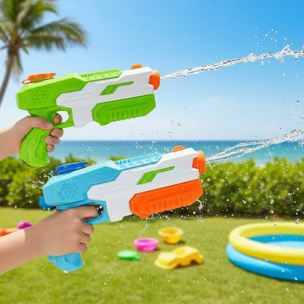 High-Pressure Water Gun for Kids with Long Range Spray | Ultimate Summer Outdoor Fun for Pool and Beach Play