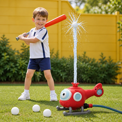 Water Sprinkler Toy for Kids with 360-Degree Spray | Fun Outdoor Summer Playtime for Backyard Games
