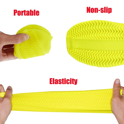 Waterproof Silicone Shoe Covers with Flexible Design | Durable Protection for All Weather Conditions