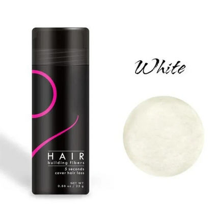 Hair Building Fibres Powder for Thinning Hair, 9 Shades Sweat Resistant Grey Root Touch Up Concealer