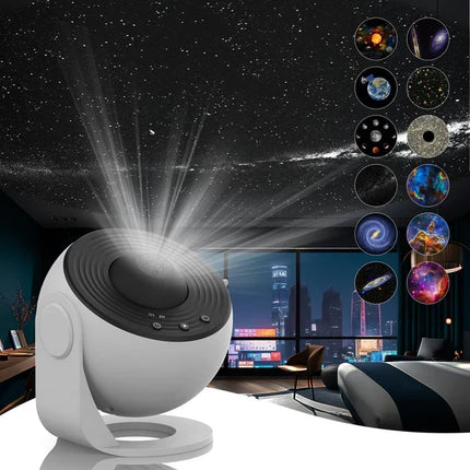 Galaxy Projector with Adjustable Brightness & Starry Sky Display | Home Ambiance for Relaxation and Entertainment