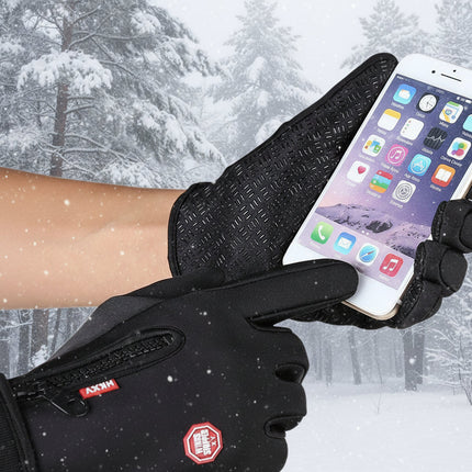 Waterproof Winter Gloves for Skiing with Touchscreen Compatibility | Stay Warm and Dry in Cold Weather