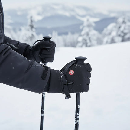 Waterproof Winter Gloves for Skiing with Touchscreen Compatibility | Stay Warm and Dry in Cold Weather