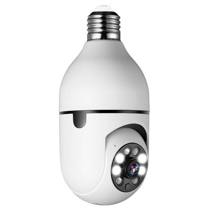Wireless Security Camera Lightbulb with 1080P Resolution | 360-Degree Night Vision for Indoor and Outdoor Monitoring