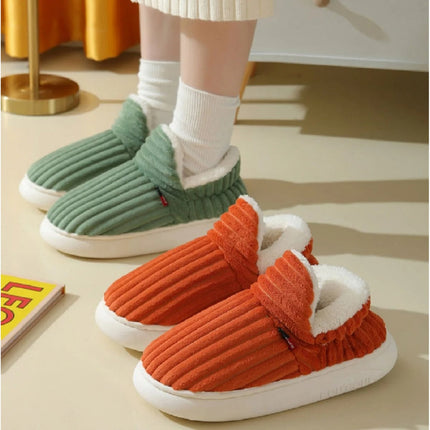 Cozy Closed Toe Slippers for Women with Plush Comfort | Warm Ergonomic Footwear for Indoor Relaxation
