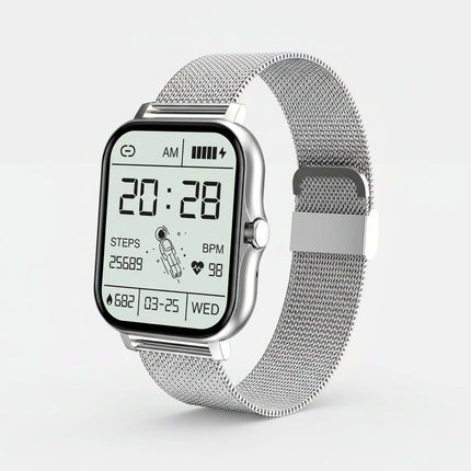 Women's Fitness Smartwatch with Touchscreen and Heart Rate Monitor | All-Day Health Tracking for Active Lifestyles