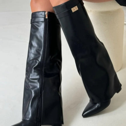 Womens Knee-High Boots with Elegant Silhouette | Comfortable Fashion Boots for All-Day Style