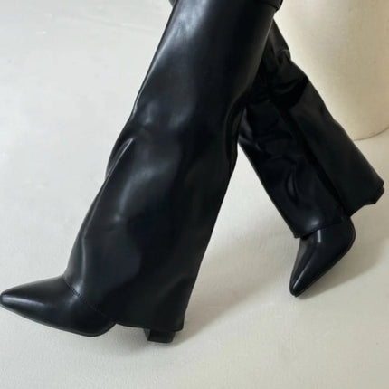Womens Knee-High Boots with Elegant Silhouette | Comfortable Fashion Boots for All-Day Style