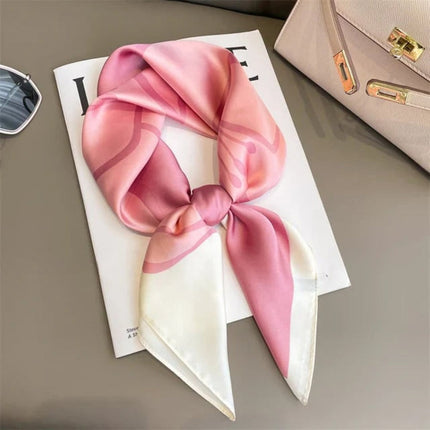 Luxury Silk Scarf with Elegant Printed Design | Versatile Wrap for Stylish Outfits