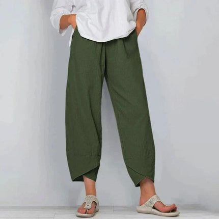 Chic Women's Summer Pants with Lightweight Breathable Fabric | Flattering Trousers for Effortless Style and Comfort