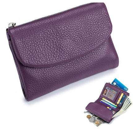 RFID Wallet for Women with Slim Bifold Design and Coin Pocket | Organized Daily Carry for Cards and Cash