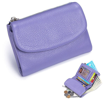 RFID Wallet for Women with Slim Bifold Design and Coin Pocket | Organized Daily Carry for Cards and Cash