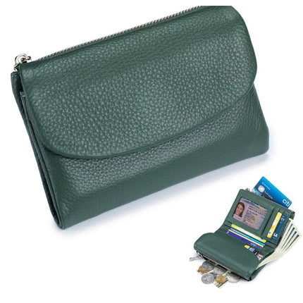 RFID Wallet for Women with Slim Bifold Design and Coin Pocket | Organized Daily Carry for Cards and Cash