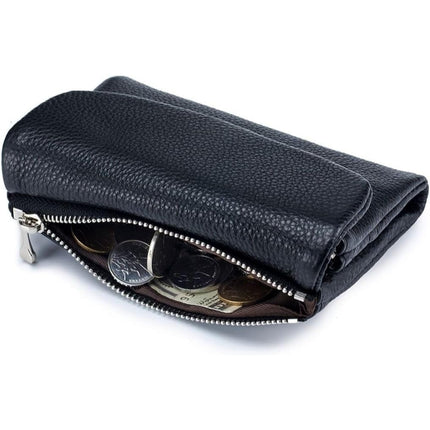 RFID Wallet for Women with Slim Bifold Design and Coin Pocket | Organized Daily Carry for Cards and Cash