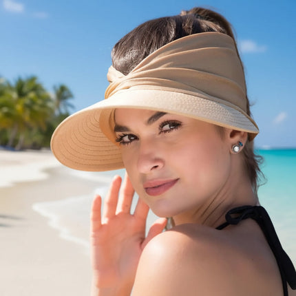 Wide Brim Sun Hat for Women with Packable Design | Ultimate UV Protection for Beach Days and Outdoor Activities