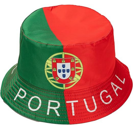 Reversible World Cup Bucket Hat with Lightweight Mesh | Foldable Sun Cap for Outdoor Activities