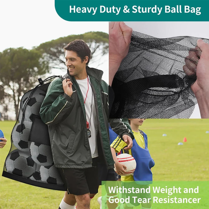 Drawstring Sports Backpack with Breathable Mesh Design | Large Capacity for Gym Gear and Active Use