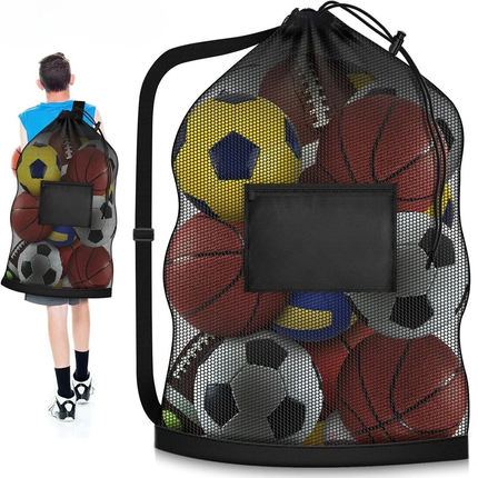 Drawstring Sports Backpack with Breathable Mesh Design | Large Capacity for Gym Gear and Active Use