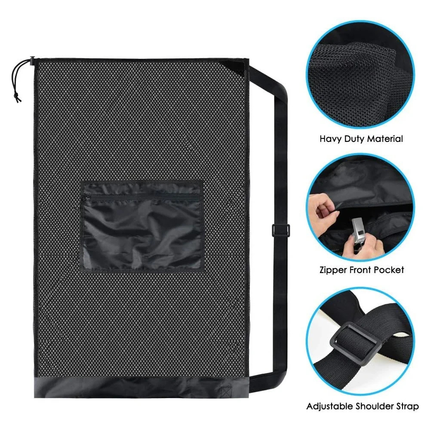 Drawstring Sports Backpack with Breathable Mesh Design | Large Capacity for Gym Gear and Active Use