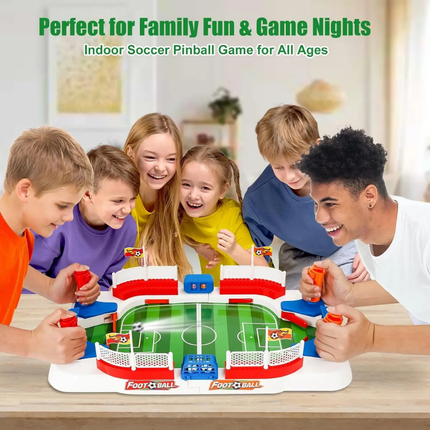 World Cup Tabletop Soccer Game for Fast-Paced Family Fun | Compact Indoor Football for All Ages