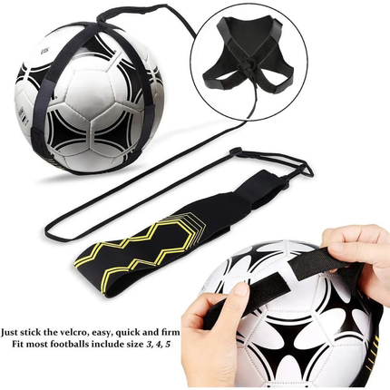 Soccer Training Belt with Adjustable Fit | Solo Practice Gear for Enhanced Ball Control