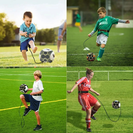 Soccer Training Belt with Adjustable Fit | Solo Practice Gear for Enhanced Ball Control