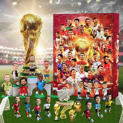 Soccer Advent Calendar for Kids with Daily Surprises | Fun Countdown Experience for Christmas Joy